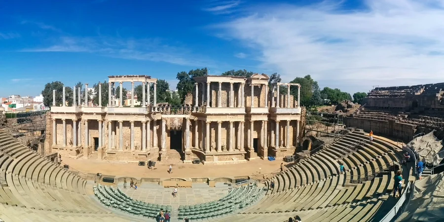 Teatro Romano de Mérida, vista panorámica